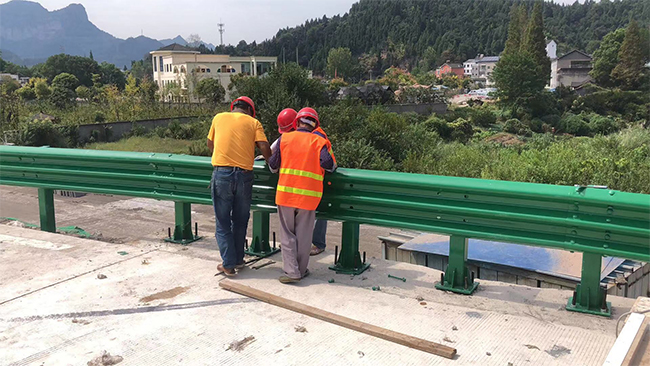 蚌埠高速公路护栏板的维护确保道路安全的关键环节